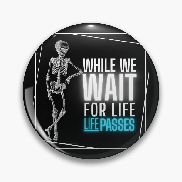 Item preview, Stoic Philosophy Seneca Quote Life Passes designed and sold by StoicStreet.