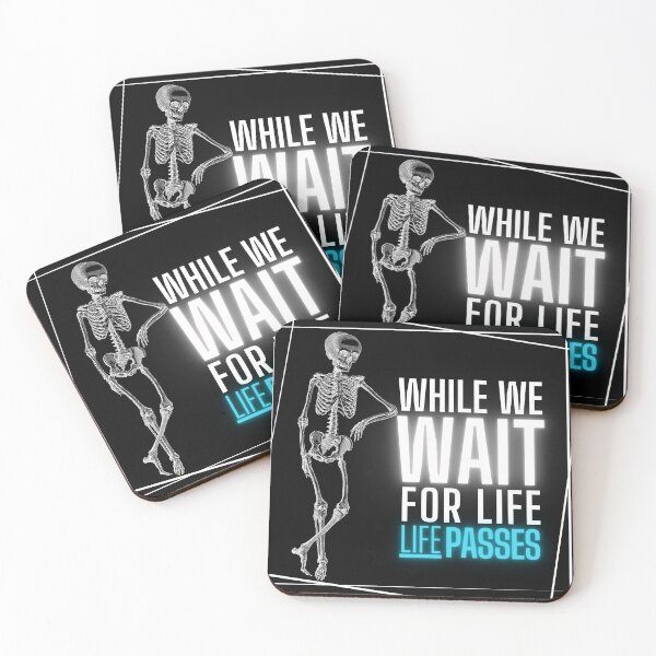 Item preview, Stoic Philosophy Seneca Quote Life Passes designed and sold by StoicStreet.