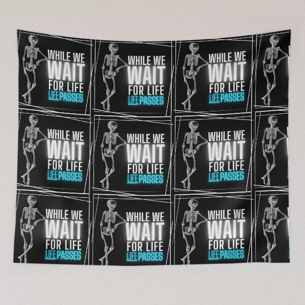 Item preview, Stoic Philosophy Seneca Quote Life Passes designed and sold by StoicStreet.