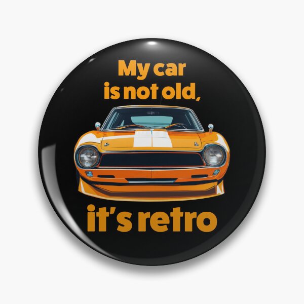 Artikelvorschau, Mein Auto ist nicht alt, es ist Retro-Orange entworfen und verkauft von BrainDizzy.