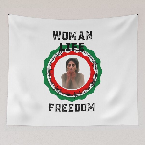 Item preview, Woman Life Freedom - Iran designed and sold by BababuuuPrint.