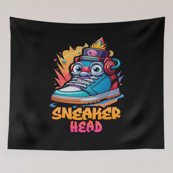 Item preview, Colorful Cute Sneaker Head Design designed and sold by MimsTees.