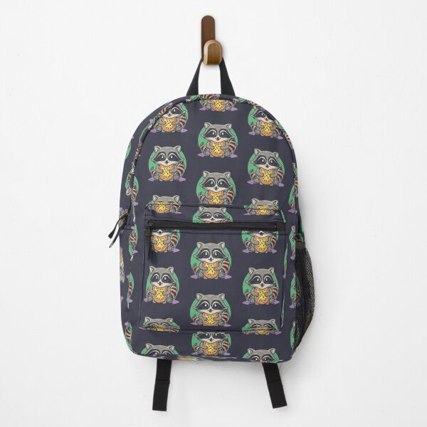 Item preview, Funny cute kawaii raccoon eating something designed and sold by Trend-Beaver.