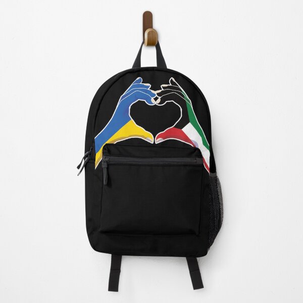 Item preview, Kuwait Kuwaiti Ukraine Ukrainian Love Heart Peace designed and sold by FlagX.