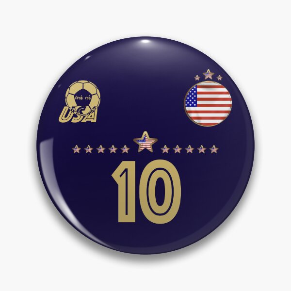 Artikelvorschau, Nummer 10 USA Fussball National Team Sport Trikot Fan Design entworfen und verkauft von TroisRois.