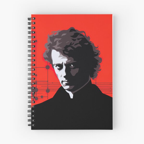 Item preview, Andre-Marie Ampere | Red minimalism designed and sold by ComicsFactory.
