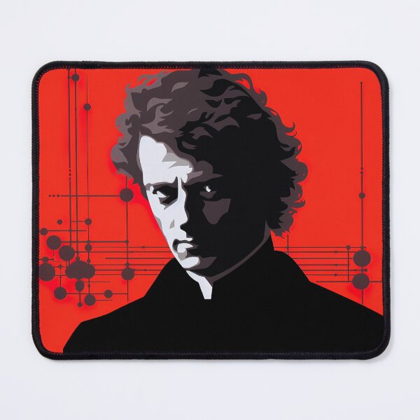 Item preview, Andre-Marie Ampere | Red minimalism designed and sold by ComicsFactory.