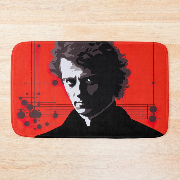 Item preview, Andre-Marie Ampere | Red minimalism designed and sold by ComicsFactory.