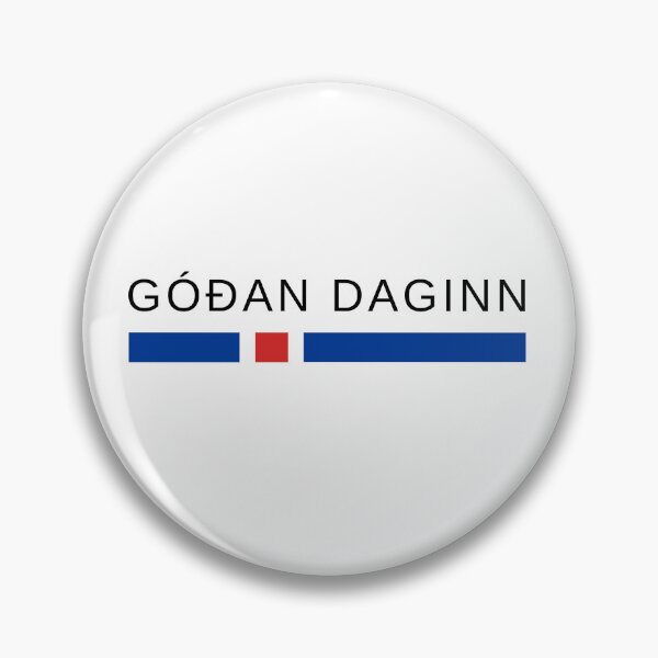Item preview, Góðan Daginn Iceland designed and sold by icelandtees.