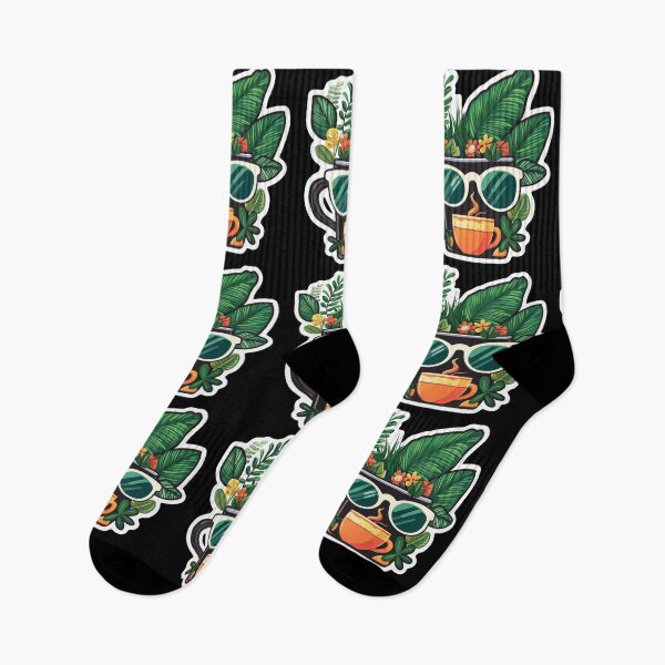 Item preview, Plants and Coffee cup Lover with glasses designed and sold by DreamVibeShirt.