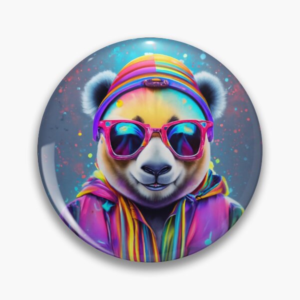 Item preview, Pop art style panda designed and sold by LuckyFamily.