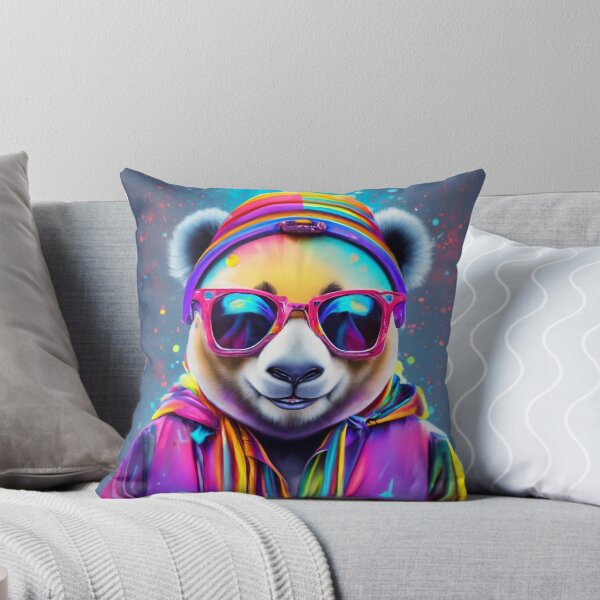 Item preview, Pop art style panda designed and sold by LuckyFamily.