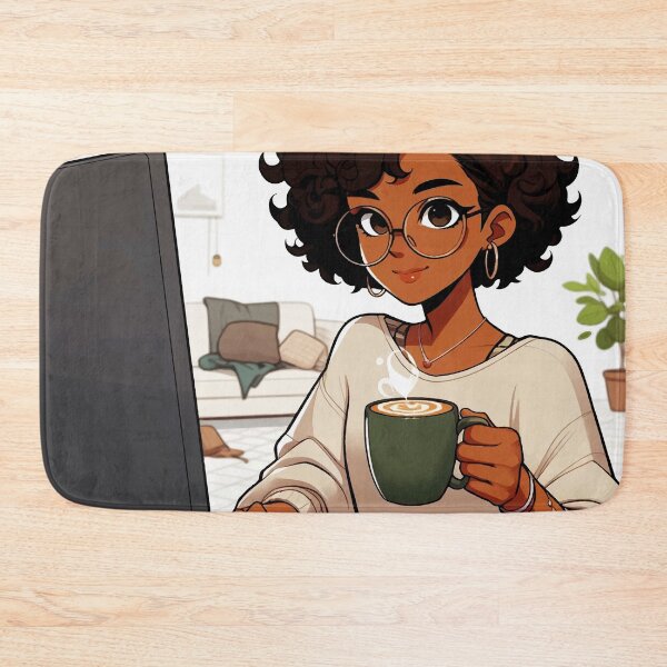 Item preview, Girl writing on her computer #4 designed and sold by manbaito.