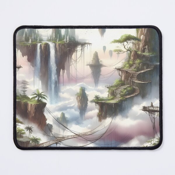 Item preview, "Water-colored Magical Above the Sky Harmony  #29 Throw Pillow designed and sold by LLdreams.