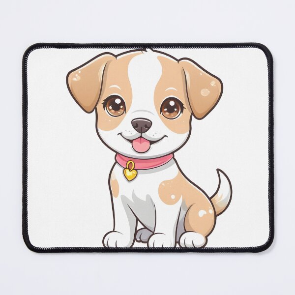 Item preview, cute little dog sparkly eyes designed and sold by hamzamah.