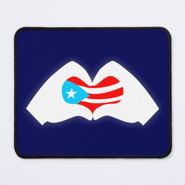 Item preview, Puerto Rico Flag Boricua Heart with Hands designed and sold by byDarling.
