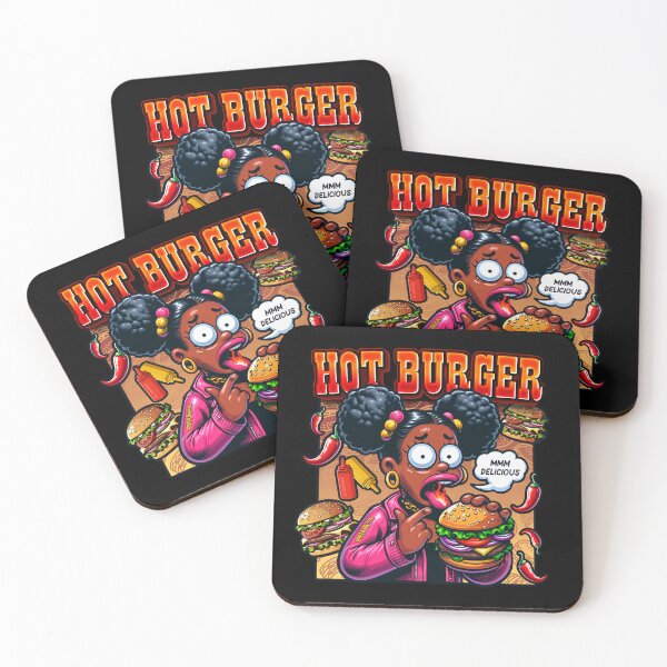 Aperçu de l'œuvre Burger chaud créée et vendue par maurirocha.