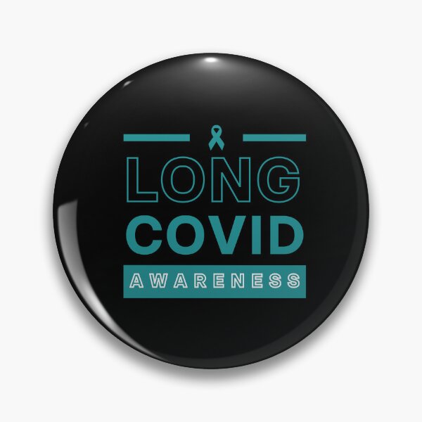 Item preview, Long Covid awareness  simple teal designed and sold by SadTea-Longhaul.