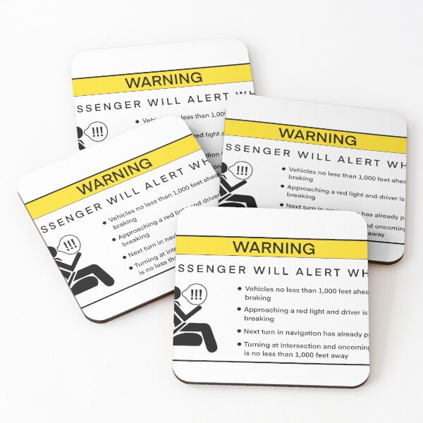Item preview, Warning Passenger Will Alert designed and sold by reganmarie114.