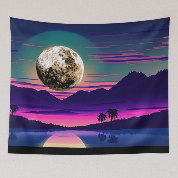 Item preview, Neon Crumpet Moonrise designed and sold by LionBrew.