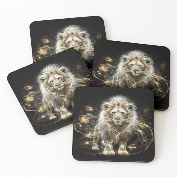 Item preview, The Celestial Lion: An Image of Mystery and Power ?✨ designed and sold by TroviTutto.
