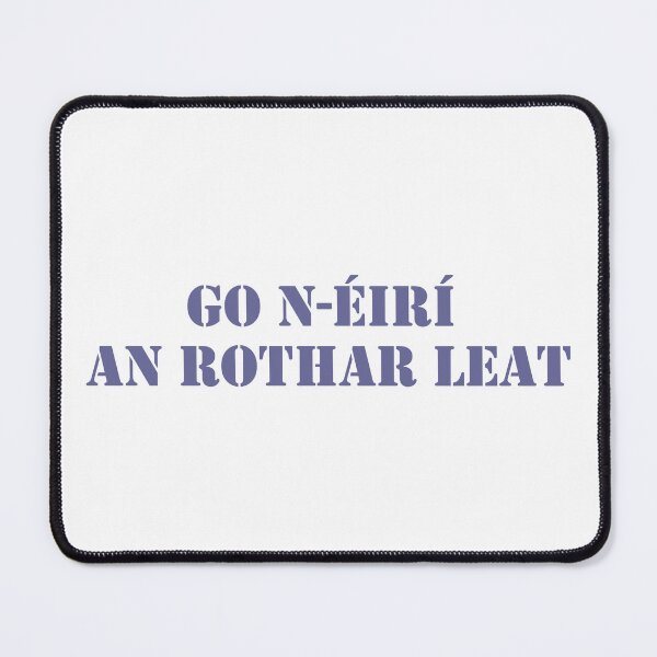 Item preview, Go N-Éirí An Rothar Leat in Dark Blue designed and sold by BReinbold.