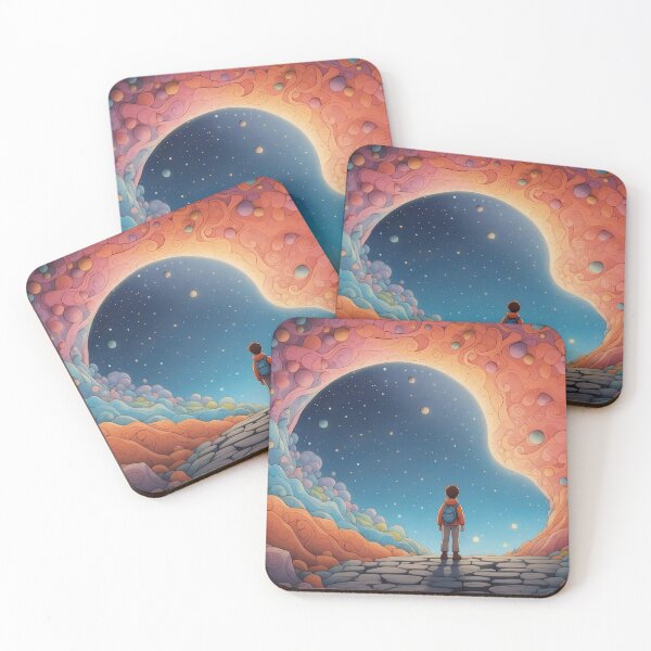 Item preview, Ethereal Gateway A Pathway to Cosmic Wonders designed and sold by ArtComixHaven.