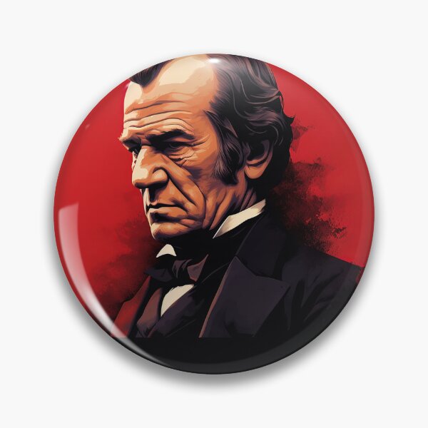 Item preview, Andrew Johnson | Red minimalism designed and sold by ComicsFactory.
