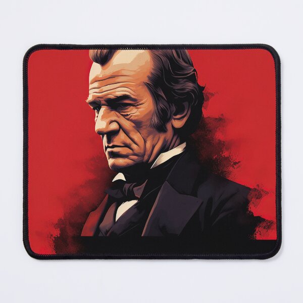 Item preview, Andrew Johnson | Red minimalism designed and sold by ComicsFactory.