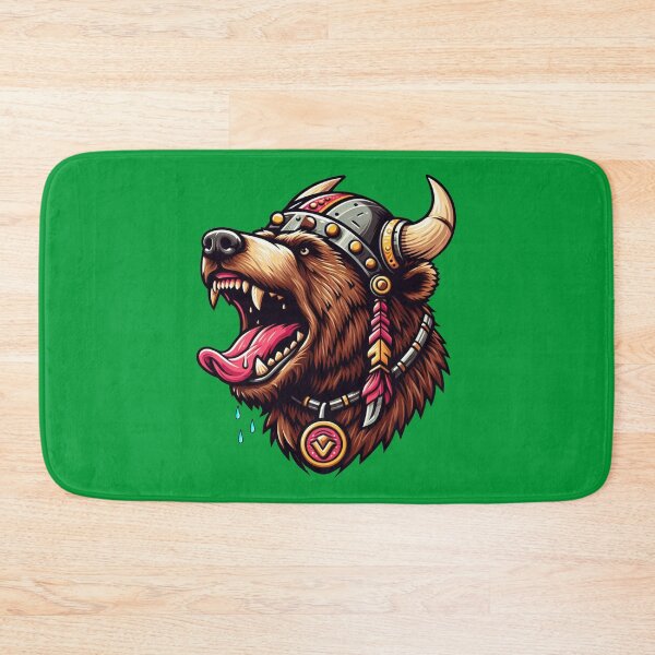 Item preview, VIKING BEAR HEAD - #009933 designed and sold by Marlon Oseguera.