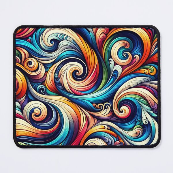 Item preview, Vivid Swirl Pattern designed and sold by Content by Steph.