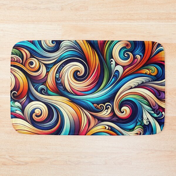 Item preview, Vivid Swirl Pattern designed and sold by Content by Steph.