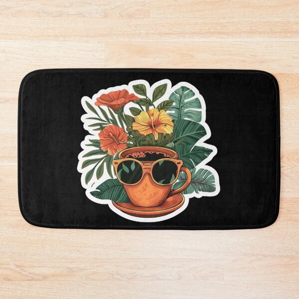 Item preview, Plants and Coffee Lover with glasses  designed and sold by DreamVibeShirt.
