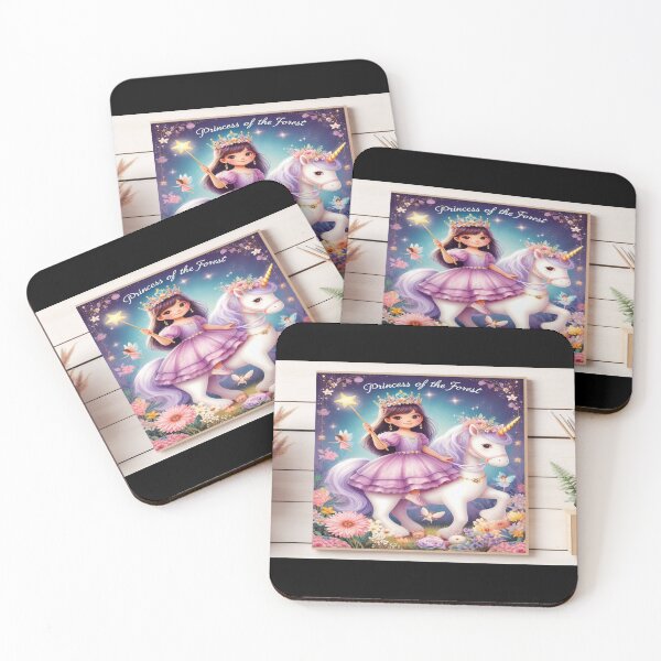 Item preview, Children's Princess of the Forest 1 Wall Art and Puzzle designed and sold by Cupideros.