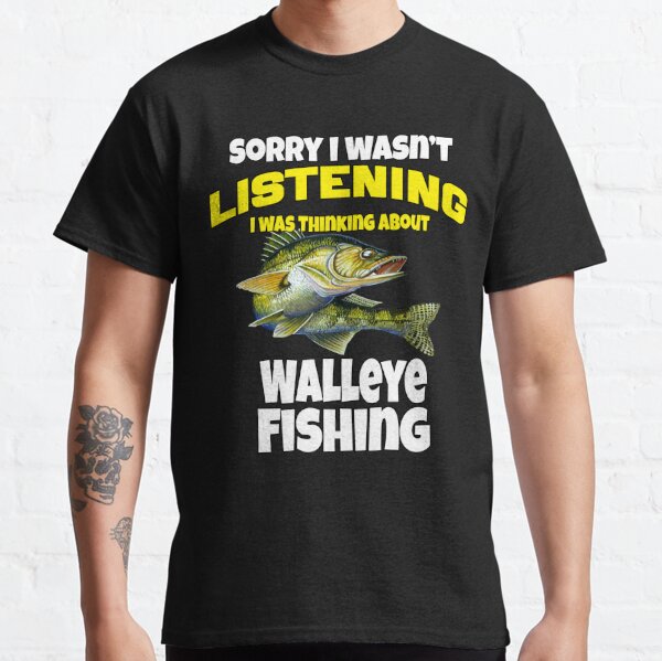 Funny Walleye Fishing Merch & Gifts for Sale