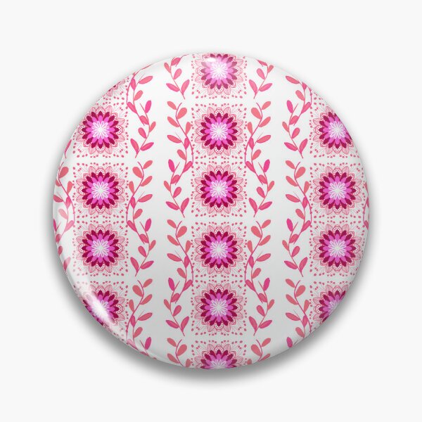 Item preview, Preppy pastel flowers vines in stripes pattern. designed and sold by Meteryards.