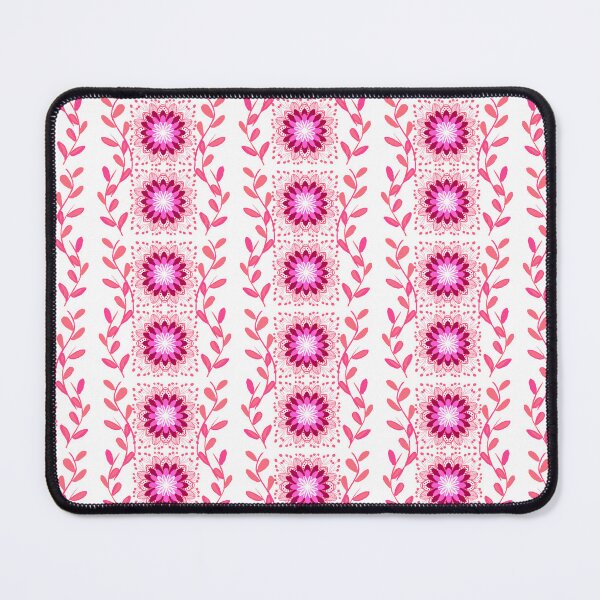 Item preview, Preppy pastel flowers vines in stripes pattern. designed and sold by Meteryards.