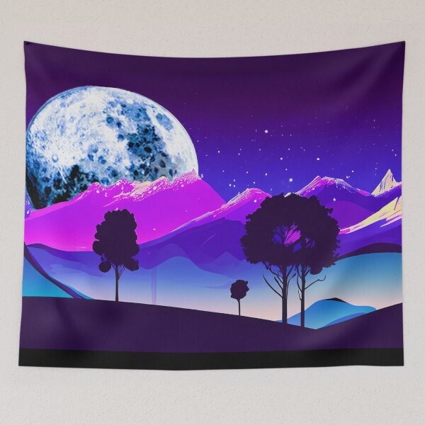 Item preview, Neon Crumpet Moonrise designed and sold by LionBrew.
