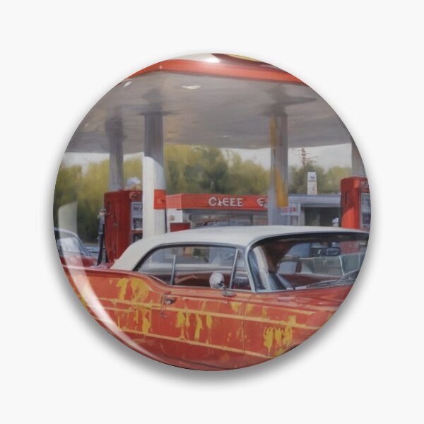 Item preview, Shine and clean: Your car deserves a thorough wash at our gas station! designed and sold by Wendy West.