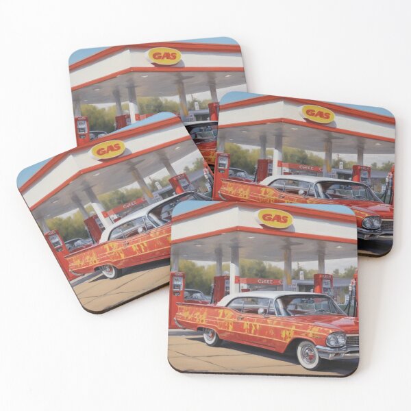 Item preview, Shine and clean: Your car deserves a thorough wash at our gas station! designed and sold by Wendy West.