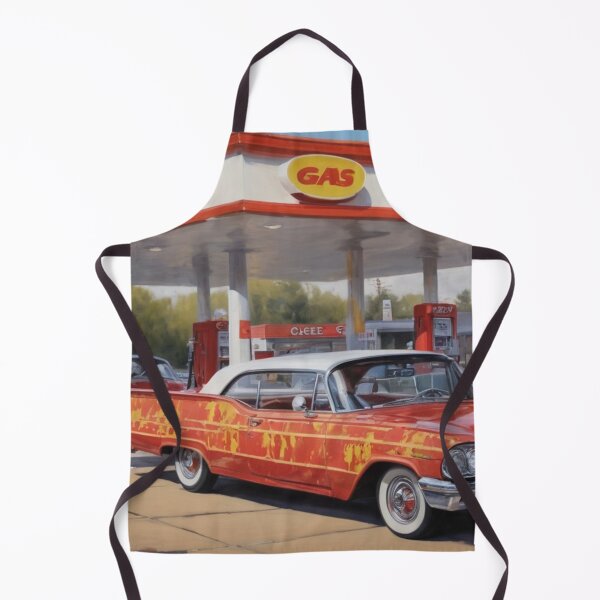 Item preview, Shine and clean: Your car deserves a thorough wash at our gas station! designed and sold by Wendy West.