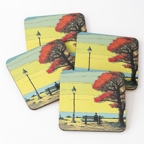 Item preview, Hergé | Oil Paint | Landscape Drawing designed and sold by OrganicLights.