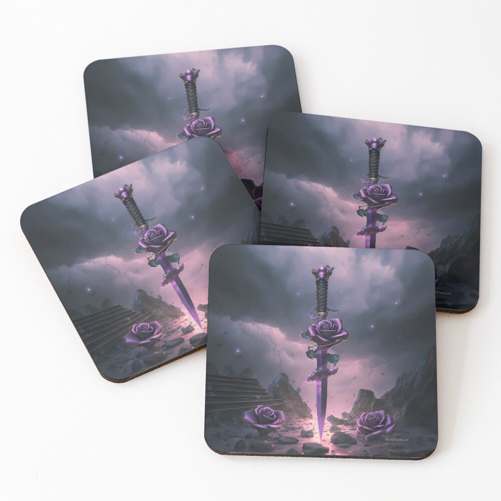Item preview, Coasters (Set of 4) designed and sold by Neverlandgr.