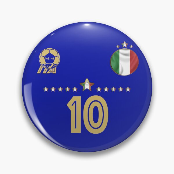 Artikelvorschau, Nummer 10 Italien Fussball National Team Sport Trikot Fan Design entworfen und verkauft von TroisRois.