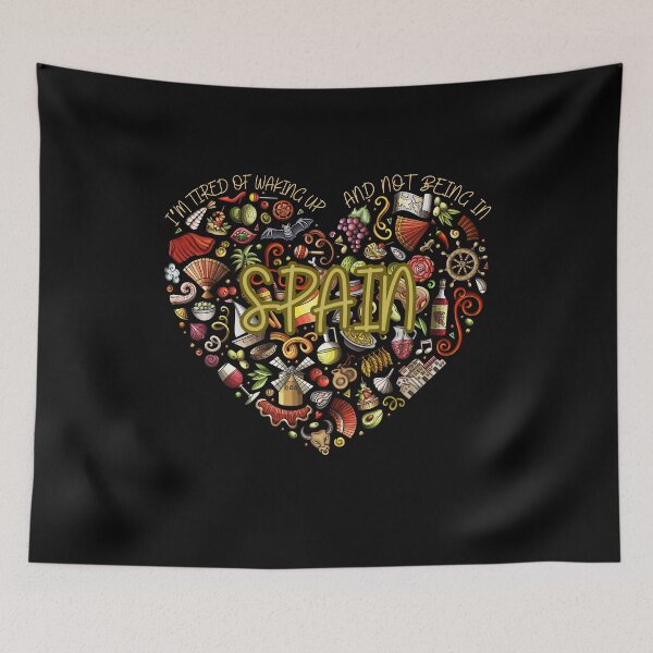 Item preview, I’m Tired Of Waking Up And Not Being In Spain funny gift designed and sold by PistachioCream.