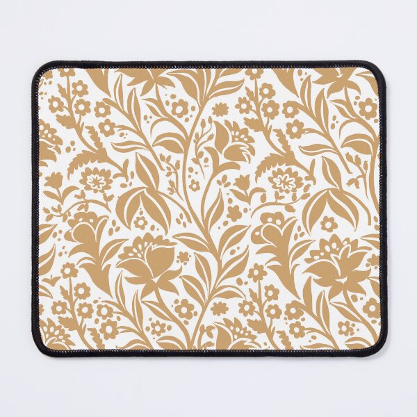 Item preview, Wistful Florals - Mustard gold designed and sold by Pineapple Peacock.