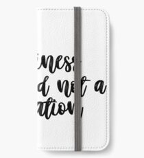 happiness is a mood not a destination iPhone Wallet/Case/Skin
