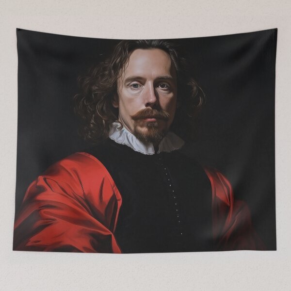 Item preview, Anthony van Dyck | Red minimalism designed and sold by ComicsFactory.
