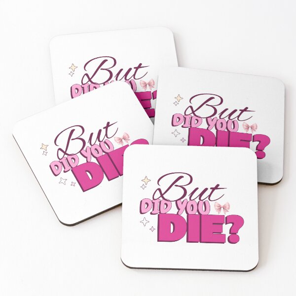 Item preview, But Did You Die? designed and sold by ZenStitchMotifs.