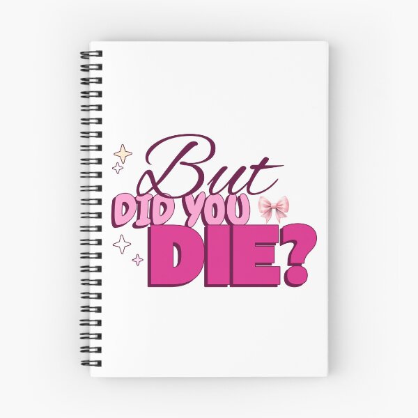 Item preview, But Did You Die? designed and sold by ZenStitchMotifs.